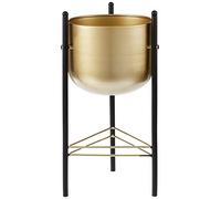 Admired By Nature Decorativo, Alluminio, Oro Fioriera Stand, M