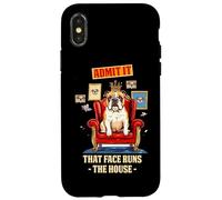 ADMIT IT THAT FACE RUNS THE HOUSE Custodia per iPhone X/XS