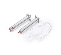 ADMPSXIC Kit Cavo Molla Porta lavastoviglie 2 Pezzi 00754866 00754873, Compatibile con Bosch Thermador Gaggenau, Pezzi di Ricambio for Cerniere(2PCS 00754866)