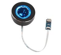 ADMYTHGB Display tattile rotondo da 1,3 pollici, modulo di schermo tattile capacitivo rotondo, schermo LCD seriale 320x240 con encoder e vetro temperato per sistemi di controllo della casa