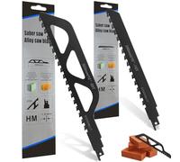 ADNEWX Lama per Sega a Gattuccio, 240 mm 305 mm Lama di Ricambio 2 Pz
