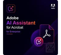 Adobe AI Assistant for Acrobat for enterprise EDU 50 - 99 Utente/i