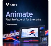 Adobe Animate / Flash Professional for Enterprise GOV 100+ User