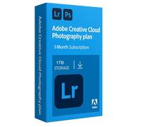 Adobe Creative Cloud Photography Plan 1TB - Abbonamento 3 Mesi (1 PC) | Licenza Digitale Originale