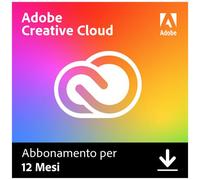 ADOBE - Creative Cloud tutte le applicazioni licenza individuale di 1 Anno - Licenza Digitale - Consegna elettronica via email