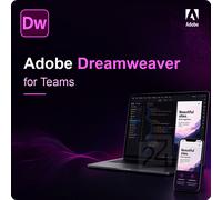 Adobe Dreamweaver for Teams Gouvernment (GOV) 50 - 99 Utente/i