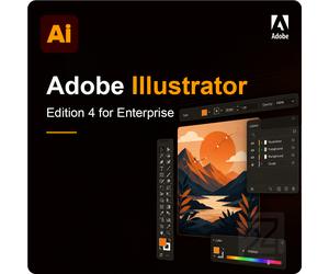 Adobe Illustrator - Edition 4 for enterprise 50 - 99 Utente/i