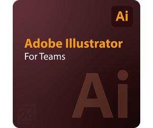 Adobe Illustrator for Teams 10 - 49 Utente/i