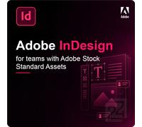 Adobe InDesign for teams with Adobe Stock Standard Assets 10 - 49 Utente/i