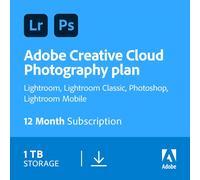 Adobe Creative Cloud Photography 1 licenza/e Download di software elettronico (ESD) Multilingua 1 anno/i