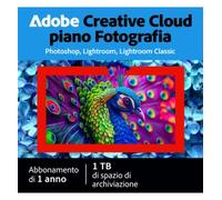 Adobe Photography Plan | 1 utente - 2 installazioni | Windows e Mac