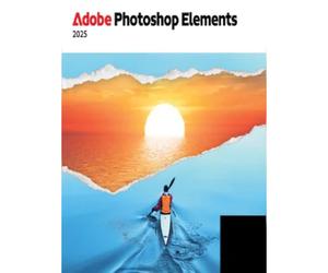 Adobe Photoshop Elements 2025 (PC/Mac) - Licenza 3 Anni (1 Utente)