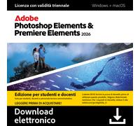 Adobe Photoshop Elements & Premiere Elements 2026 | Edizione per studenti & insegnanti