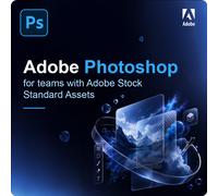 Adobe Photoshop for teams with Adobe Stock standard assets 1 - 9 Utente/i
