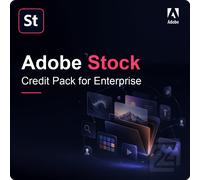 Adobe Stock Credit Pack for Enterprise 100+ Utente/i 500 Credit Pack