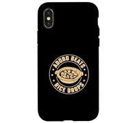 Adobo batte gocce di riso divertente Adobo Dish Lovers Pinoy Cultura Custodia per iPhone X/XS