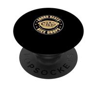 Adobo batte gocce di riso divertente Adobo Dish Lovers Pinoy Cultura PopSockets PopGrip Adesivo