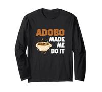 Adobo mi ha fatto fare divertente Adobo Dish Amante Cultura filippina Maglia a Manica