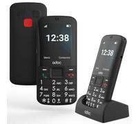 ADOC SP1 - Telefono cellulare per anziani, tasti e icone grandi, pulsante SOS, Android, 4G, Bluetooth, Wi-Fi, GPS, fotocamera, 1.400 mAh, microSD, torcia elettrica, jack 3.5", facile da usare, colore: