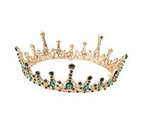 ADOCARN 1 Pc nuziale hallowen it halloween the natale spatola per fondotinta per il viso elastici per chiari copricapo della fascia per di strass lega Green