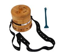 ADOCARN 1 Set Barattolo Bamboo con Della Temperatura Strumento Del Corpo per Disagi con Copertura Antiscottatura per Uso Sicuro e Facile