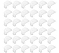 ADOCARN 1 Set Cuffia Monouso Non Tessuto Bianco 24 Pollici per Caschi di Sicurezza e Ambienti Industriali, Leggera e Confortevole per Logistica e Magazzino 100 Pezzi