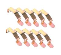 ADOCARN 10pezzi Filtro D'aria in Metallo per Auto Clip per Coperchio Filtro D'aria Alloggiamento Scatola Morsetto Molla Accessori per Auto Parti di Ricambio