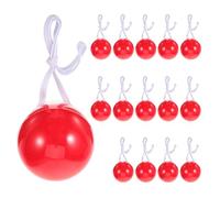 ADOCARN 15 pezzi naso rosso da clown da circo, renna, LED luminoso, Rudolph, clown, costume di Halloween, cosplay, per Halloween, Natale, festa in costume
