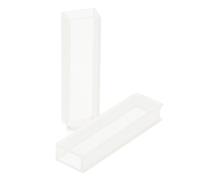 ADOCARN 2 Pezzi Cuvetta in Vetro per Spettrofotometro Lunghezza del Percorso di 5mm, per Analisi Comparative e Applicazioni di Laboratorio
