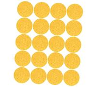 ADOCARN 20pezzi Spugna Detergente Per Viso in Polpa Di Legno Morbida e Delicata Per Struccante e Fissante Piccoli Per Rimozione Polvere