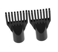 ADOCARN 2pezzi Pettine Per Asciugacapelli in Plastica Piccolo Ugello Per Asciugacapelli Accessorio Di Ricambio Per Strumento Per Styling Dei