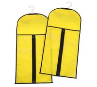 ADOCARN 2pezzi Porta Extension Capelli Borsa per Parrucche con Gancio Custodia Trasparente in Pvc e Tessuto Non Tessuto Organizzazione Efficiente per Extension e Parrucche