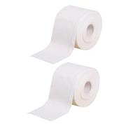 ADOCARN 2rotoli Asciugamano Per Viso in Cotone Monouso Salvietta Struccante e Detergente Asciugamano Di Cotone Per Uso Quotidiano Pulizia Del Viso Mani Ipoallergenico Per Tutti i Tipi