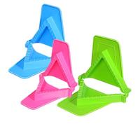 ADOCARN 3 Pezzi Pressa per Ravioli in Plastica Presa Manuale per Wonton Pierogi e Bao Colore Pastello Verde Blu Rosa