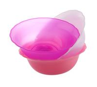 ADOCARN 3pezzi Lavabo in Plastica Portatile Lavabo Per e Piccola Ciotola Per Pulizia Del Di Bacinella Rotonda Per Domestico