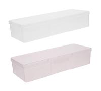 ADOCARN 4pezzi Custodie Organizer Per Manicure Art Scatole Porta Pennelli e Attrezzi Per Unghie Contenitori Per Smalti e Accessori Per Stoccaggio Ordinato Di Pennelli Clip e Piccoli Gioiel