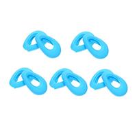 ADOCARN 5paia Hair Dye Ear Covers Protective Earmuffs for Hairdressing Comfortable and Reusable Random Colors for Salon Use