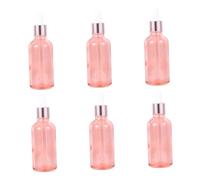 ADOCARN 6pezzi Bottiglie Contagocce Profumo Oro Rosa Ricaricabili Per Oli Essenziali Bottigliette Da Viaggio Resistenti e Pratiche