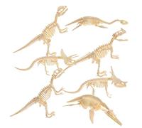 ADOCARN 7 Pezzi Scheletro Di Rettile Preistorico Giocattolo Di Assemblaggio Riproduzione Di Ossa Preistoriche Per Ragazzo Ragazza Educativo Creativo e Portatile Per Gioco Al Parco Scuola e