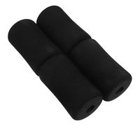 ADOCARN Ab Training Sleeve Nero in Spugna 4 Pezzi - Protezione per Attrezzi Palestra, previene fastidi e infortuni Durante Esercizi a casa
