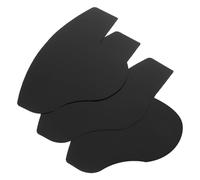 ADOCARN Barba Spray Fibre Set 3 per Modellare la Barba in Pvc Nero per Design Facile e Ottimizzazione della Forma dei Capelli Uomo Chioma