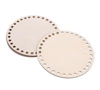 ADOCARN Base Modellatrice per Borse in Legno Pp 15 Cm Set 4 Pezzi per Uncinetto e Fai da Te Fondo Borsa Resistente per Borse a Tracolla a Mano Artigianato e Cucito