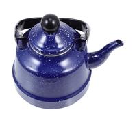 ADOCARN Bollitore Smaltato da 1,1l Manico Comodo e Design Retrò Elegante, Facile da Usare, per Cucina Domestica e Servizio Tè Raffinato