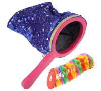 ADOCARN Borsa per Trucchi Magici 1 Sacchetto 2 Pezzi Tessile e Plastica Facile da Imparare per Performance Creative e Spettacoli di Festival Colore Casuale