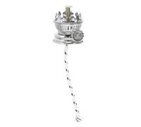 ADOCARN Bruciatore per Lampada a Petrolio Vintage in Ferro Argento 28 Fori, Design Classico Ottimizzato per Efficienza di Combustione e Regolazione Fiamma