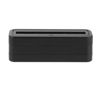 ADOCARN Caricabatterie di Riserva a Vano Singolo Alimentato Tramite Usb, Caricabatteria di Backup, Stazione di Ricarica da Tavolo Compatibile con Samsung S4 I9500