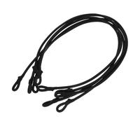ADOCARN Cavo Elastico per Trampolino 5 Pezzi in Nylon Nero Eccezionale Elasticità e Facile da Trasportare, per Varie Dimensioni di Trampolini