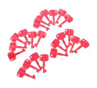 ADOCARN Chiavi di Reset del Pulsante di Allarme in Plastica Riutilizzabile, Tasti Multifunzionali per Interruttori Industriali, Set da 20 Pezzi per Ripristino Emergenza Uso Professionale