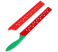 ADOCARN Coltello da Cucina per Anguria in Acciaio Inox, Tagliapane Seghettato Grande con Manico Ergonomico, Utensile per Fette di Frutta e Pane Adatto All’uso Domestico