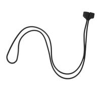 ADOCARN Corda Anti-perdita per Auricolari in Silicone Nero, Laccio Confortevole per Sport come Corsa ed Esercizio, Protegge le Cuffie Dalla Perdita